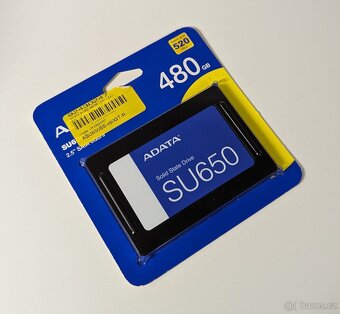 Nové SSD ADATA SU650 480GB - 2