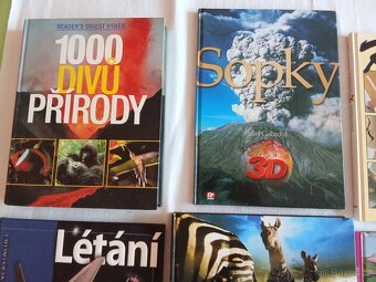 Různé knihy- Létání, Sopky, Keramika, Kouzelné vitráže... - 2