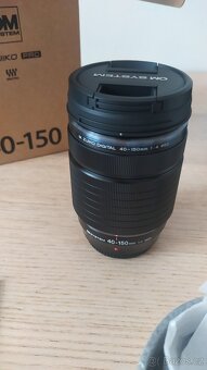 Olympus M.Zuiko 40-150 mm F4.0 PRO – NOVÝ, v záruce - 2