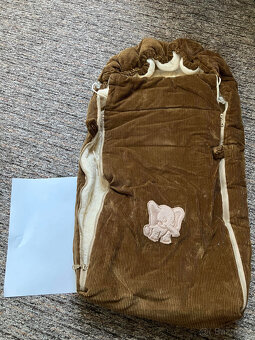 Fusak spací pytel hnědý - manchester - 2