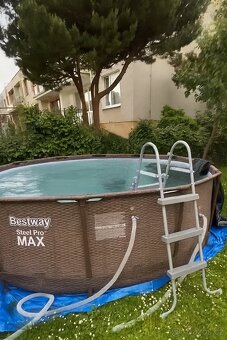 Bazén bestway steel pro max - 2