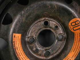 FIAT, LANCIA DOJEZDOVÉ KOLO R14 PNEU 165/65/14 4x98 (Z0602) - 2