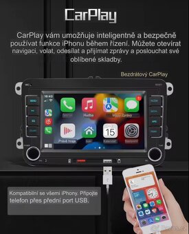 Nové autorádio android pro Škoda VW Seat - 2