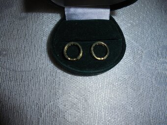 Prodám dětské zlaté  náušnice - 2