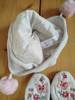 Set čepice a rukavice Next 3-6 měsíců - 2