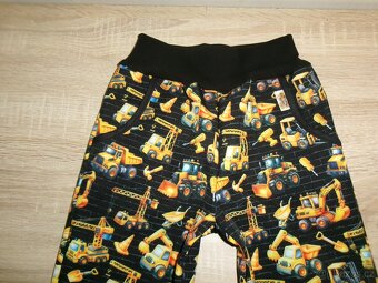 Bagry- nové softshellové kalhoty vel.98-104 - 2