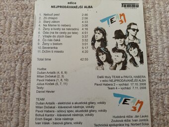 CD TEAM 3 (1990) výborný stav - 2