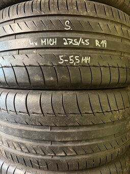 Letní pneu r19 275/45/19 - 2