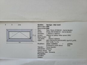 Plastová okna nová, trojsklo, Rehau, Dafeplast - 2