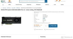 Workstation s Intel E3-1220 V6 (6 generace) QUADRO K5200 8GB - 2