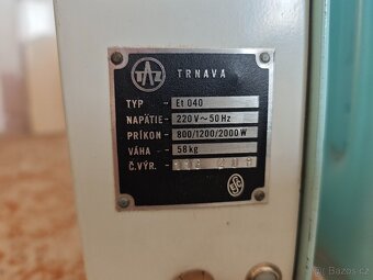 Elektrický olejový radiátor Et 040 - 2