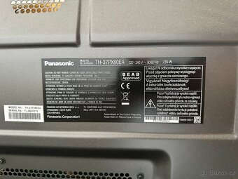 Panasonic TH-37 PX80EA, plazma TV 94 cm + set-top box Tesla - 2