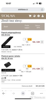 Popruh a přezka - 2