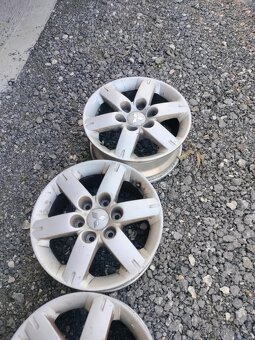 4ks alu disky orig. Mitshubishi 6x139,7 r17 - 2