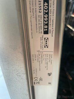 Vestavná myčka ikea - 2