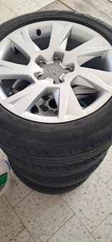 Alu kola na Audi 225/50/17 letní - 2