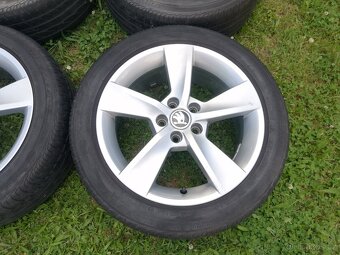 alu Škoda Fabia III,Škoda Rapid, 215/45 R16 letní alu Škoda - 2