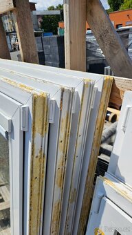 Okno PVC - 1835x1360 mm - STARŠÍ - 4 KS - 2