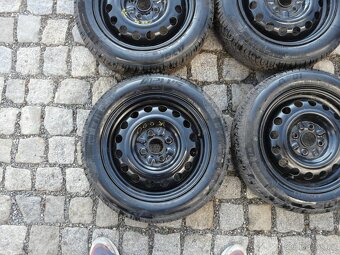 ZIMNÍ PNEU + DISKY PEUGEOT 14"TOYOTA14" 155/65R14 - 2