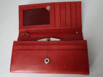 Dámská kožená peněženka Delami 18x9 cm - 2
