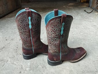 Westernové boty zn. Ariat - 2