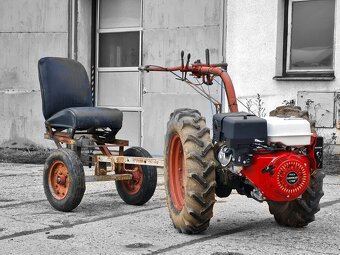 čtyřtaktní motor17hp s el.start,přestavba pf62 (VIDEO) Pf 62 - 2