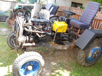 Malotraktor domácí výroby - 2