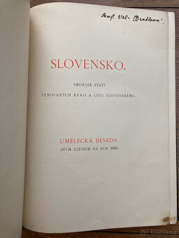 Slovensko 1901 (Prémie Umělecké besedy na rok 1901) - 2
