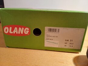 Dětské celokožené trekové boty 31 (20,5cm) 1.maj - 2