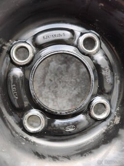 4x108 r15 kola na Ford letní pneumatiky 195/60 r15 8mm - 2