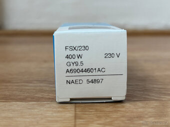 230V/400W FSX, GY9,5 3200K, 93592 75h OSRAM - 2