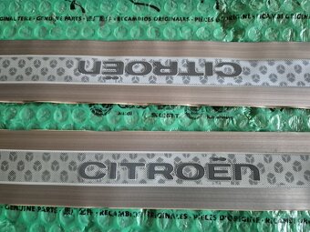 dekorativní ozdobné a ochranné lišty prahu Citroen C4 Picass - 2