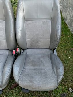 Sedadla VW Golf Variant / Bora - kůže / alcantara + tapce - 2