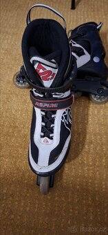 Inline brusle K2 Aspire M 44,5 (29 cm), kolečka 80 mm - 2