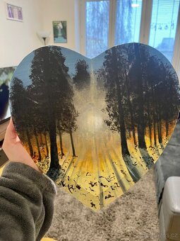 Originální obraz: Slunce v lese - 2