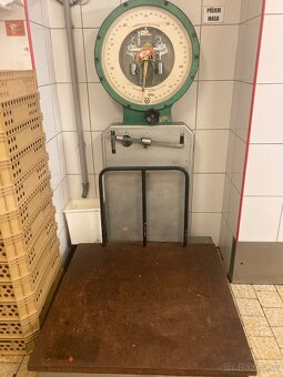 Mostní váha 500 kg historická - 2