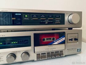 JVC r.1984. A K11 zesilovač & KD V11 cassette deck. - 2