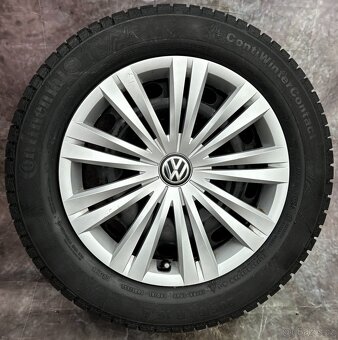 Kola 5x112 VW Sharan 205/60/16 DOT24 nejeté zimní - 2