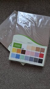 Prostěradla jersey kávová, 90 x 200 cm, 2 kusy - 2