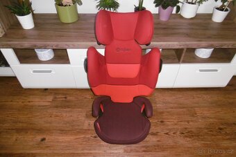AUTOSEDAČKA CYBEX SOLUTION M-FIX SL 15-36kg,Pěkný stav. - 2