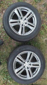 ALU KOLA 5 děr ŠKODA,OPEL,BMW 16-tky apod. - 2