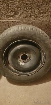 Prodám sadu celoročních pneu na Peugeot 206 - 2