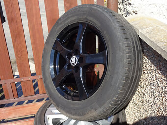 Kodiaq + Taracco + Tiguan - zánovní letní TOP alu kola 17" - 2