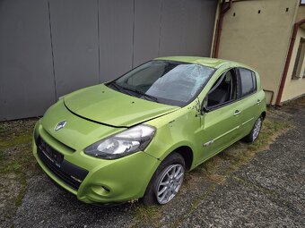 Renault Clio 1.2 16v r.v. 2010 náhradní díly. - 2