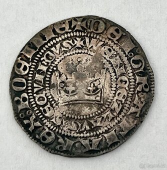 Pražský Groš Václav II - 1283-1305 originál - 2