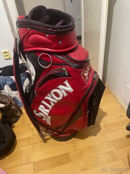Srixon Tour Staff 5cestná golfová taška červená/černá - 2