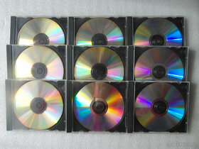 Prázdné CD a DVD a obaly - 2