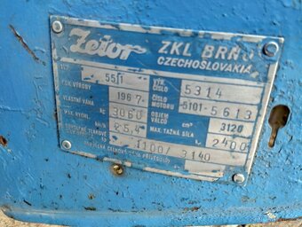 Palubovka Zetor - 2