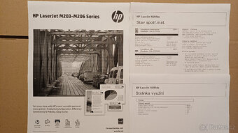 HP Laserjet M203DN | Duplex | LAN | nový toner a válec - 2