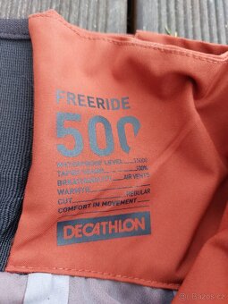 Lyžařské kalhoty Wedze Freeride 500 velikost XS - 2